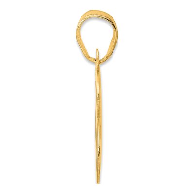 14K Yellow Gold Number 68 Pendant – view 3
