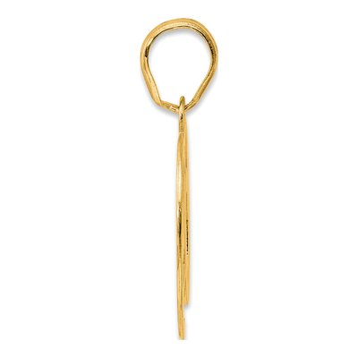 14K Yellow Gold Number 69 Pendant – view 3