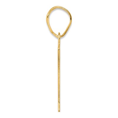 14K Yellow Gold Number 71 Pendant – view 3