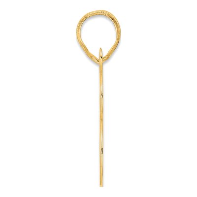 14K Yellow Gold Number 78 Pendant – view 3