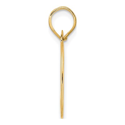 14K Yellow Gold Number 80 Pendant – view 3