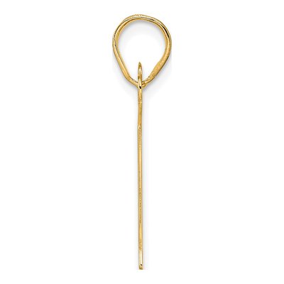 14K Yellow Gold Number 81 Pendant – view 3