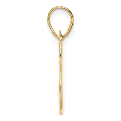 14K Yellow Gold Number 83 Pendant – view 3