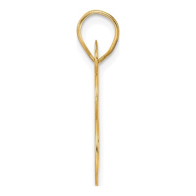 14K Yellow Gold Number 88 Pendant – view 3