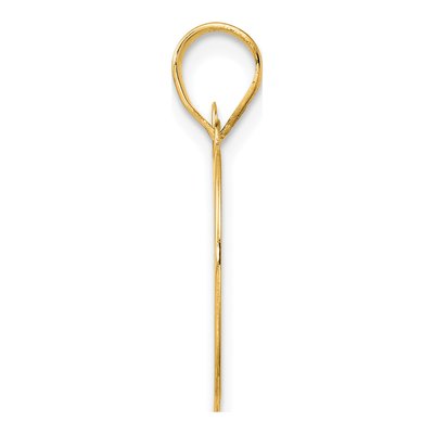 14K Yellow Gold Number 89 Pendant – view 3
