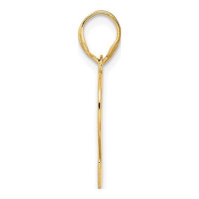 14K Yellow Gold Number 92 Pendant – view 3