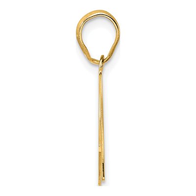 14K Yellow Gold Number 97 Pendant – view 3