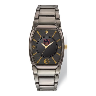 Auburn University Black-Plated Executive Quartz Watch