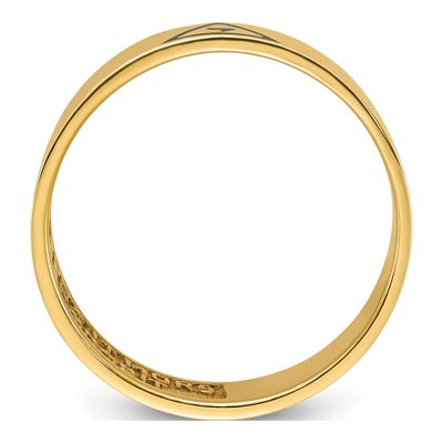 Men's 10K Yellow Gold Masonic Ring – view 2
