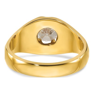 Men's 10K Yellow Gold Diamond Ring Mounting – view 5