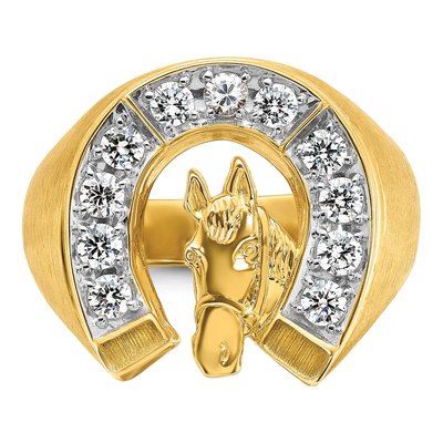 Men's 14K Yellow Gold Yg Ring Mounting – view 4