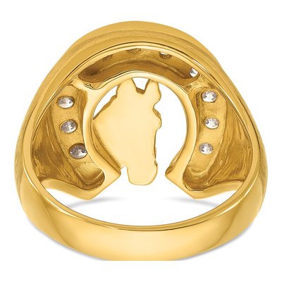 Men's 14K Yellow Gold Yg Ring Mounting – view 5