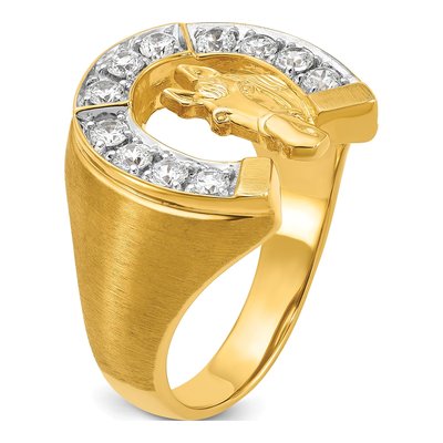 Men's 14K Yellow Gold Yg Ring Mounting – view 6