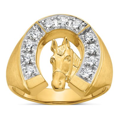 Men's 14K Yellow Gold Yg Ring Mounting