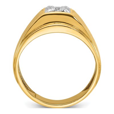 IB Goodman 14K Two-Tone Men's Diamond Ring – view 2