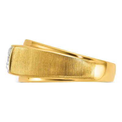 IB Goodman 14K Two-Tone Men's Diamond Ring – view 5