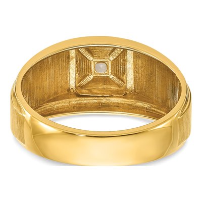 IB Goodman 14K Two-Tone Men's Diamond Ring – view 7