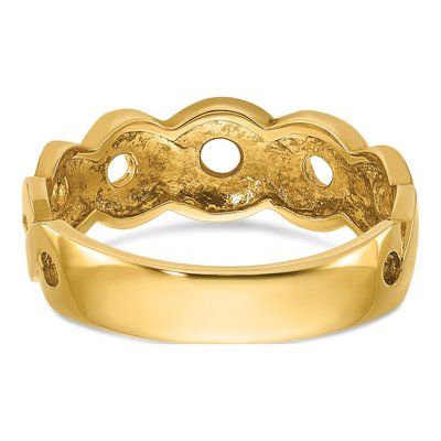 Men's 14K Yellow Gold Infinity Ring – view 7