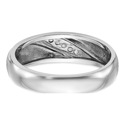 IBGoodman 14K White Gold Men's Diamond Ring – view 7