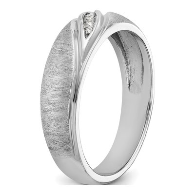 IBGoodman 14K White Gold Men's Diamond Ring – view 8