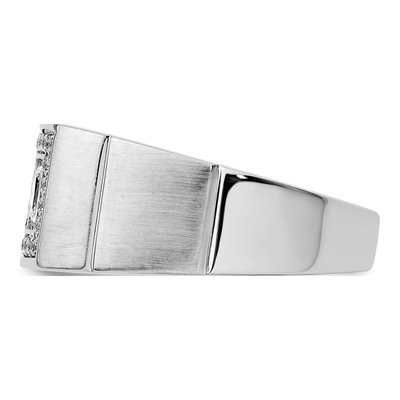 Men's 14K White Gold 1 ct tw Lab-Grown Diamond Ring – view 4
