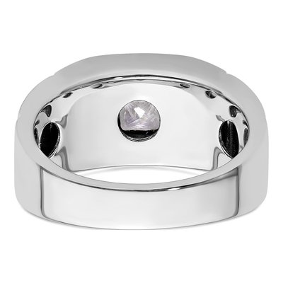 Men's 14K White Gold 1 ct tw Lab-Grown Diamond Ring – view 6