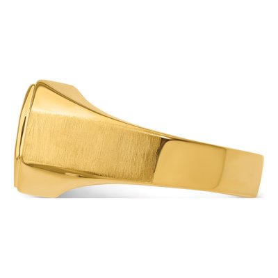 Men's 14K Yellow Gold 1 ct tw Lab-Grown Diamond Ring – view 4