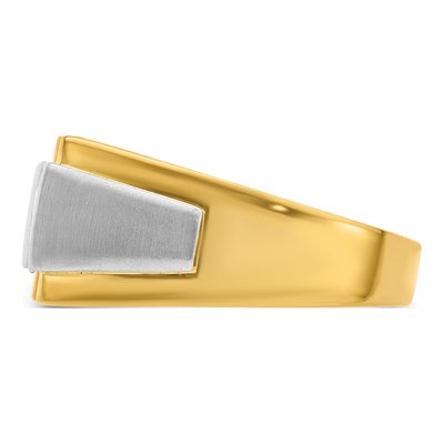 Men's 14K Two-Tone Gold 1 ct tw Lab-Grown Diamond Ring – view 4