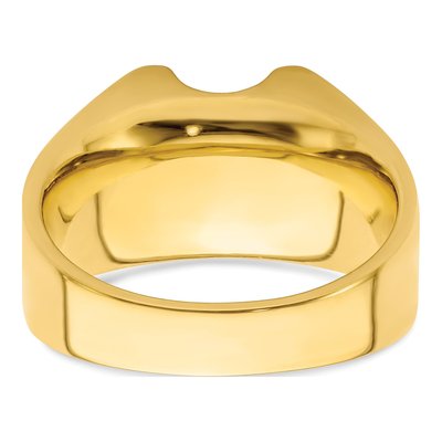 Men's 14K Two-Tone Gold 1 ct tw Lab-Grown Diamond Ring – view 6