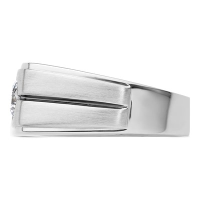 Men's 14K White Gold 1 ct tw Lab-Grown Diamond Ring – view 4