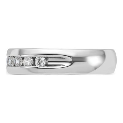 Men's 14K White Gold 1/2 ct tw Lab-Grown Diamond Nine Ring – view 3