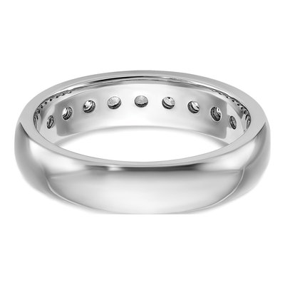 Men's 14K White Gold 1/2 ct tw Lab-Grown Diamond Nine Ring – view 5