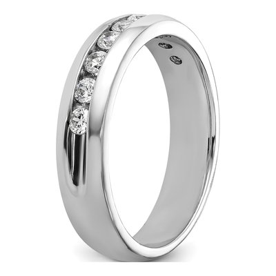 Men's 14K White Gold 1/2 ct tw Lab-Grown Diamond Nine Ring – view 6