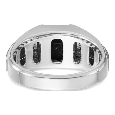 Men's 14K White Gold Ring Mounting – view 8