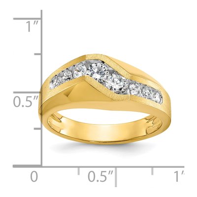 Men's 14K Yellow Gold Ring Mounting – view 3