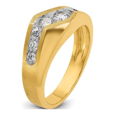 Men's 14K Yellow Gold Ring Mounting – view 8