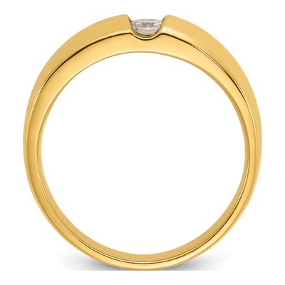 Men's 14K Yellow Gold Diamond Ring Mounting – view 2