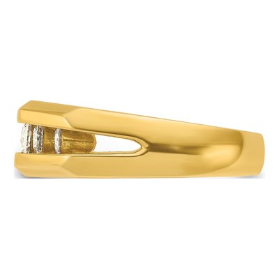 Men's 14K Yellow Gold Diamond Ring Mounting – view 5
