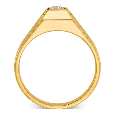 Men's 14K Yellow Gold 1/4 ct tw Diamond Ring – view 2