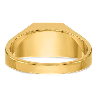 Men's 14K Yellow Gold 1/4 ct tw Diamond Ring – view 7