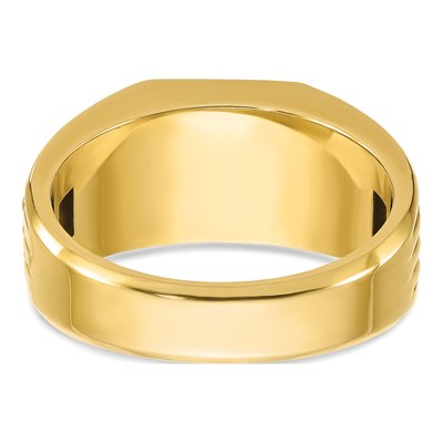 Men's 14K Two-Tone Gold Diamond Ring Mounting – view 7