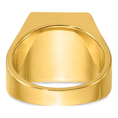 Men's 14K Yellow Gold 2 1/2 ct tw Lab-Grown Diamond Ring – view 5
