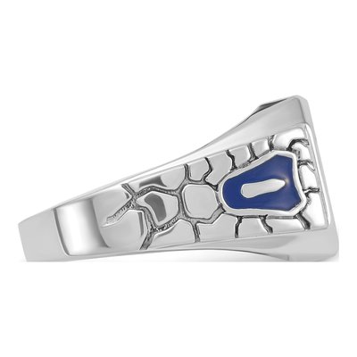 Men's 14K White Gold Blue Lodge Masonic Ring Mounting – view 7