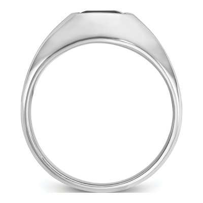 Men's 14K White Gold Ring Mounting – view 2