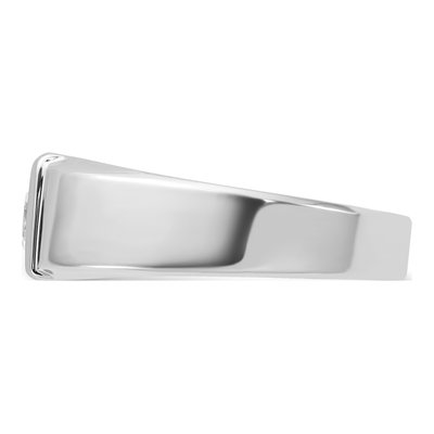 Men's 14K White Gold 1 ct tw Lab-Grown Diamond Ring – view 3