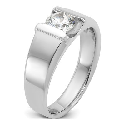 Men's 14K White Gold 1 ct tw Lab-Grown Diamond Ring – view 6