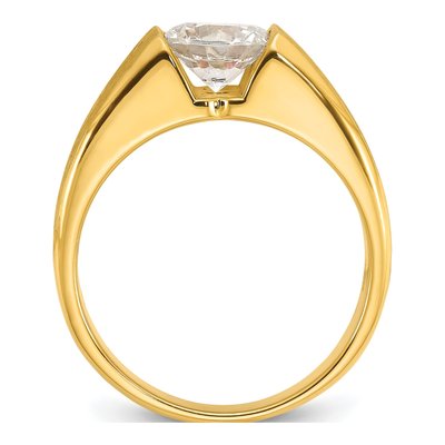 Men's 14K Yellow Gold 1 ct tw Lab-Grown Diamond Ring – view 2