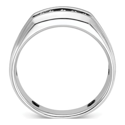 Men's 14K White Gold Five Ring Mounting – view 2