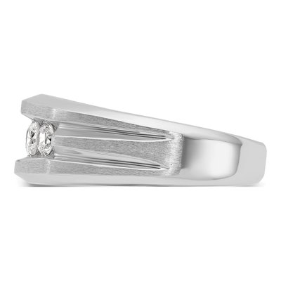 Men's 14K White Gold Diamond Ring Mounting – view 5