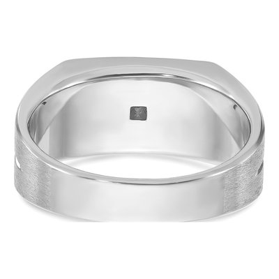 Men's 14K White Gold Diamond Ring Mounting – view 7